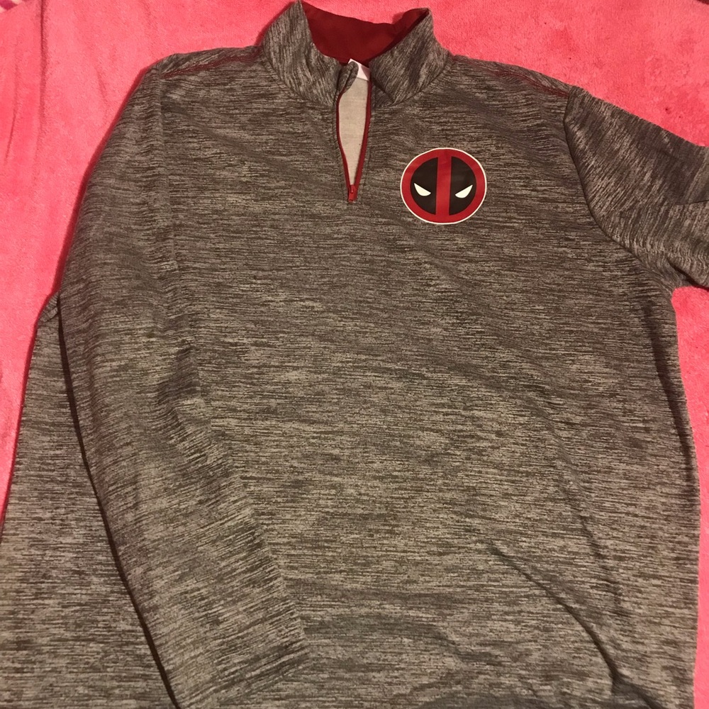 Deadpool Zipup Pullover Sweatshirt